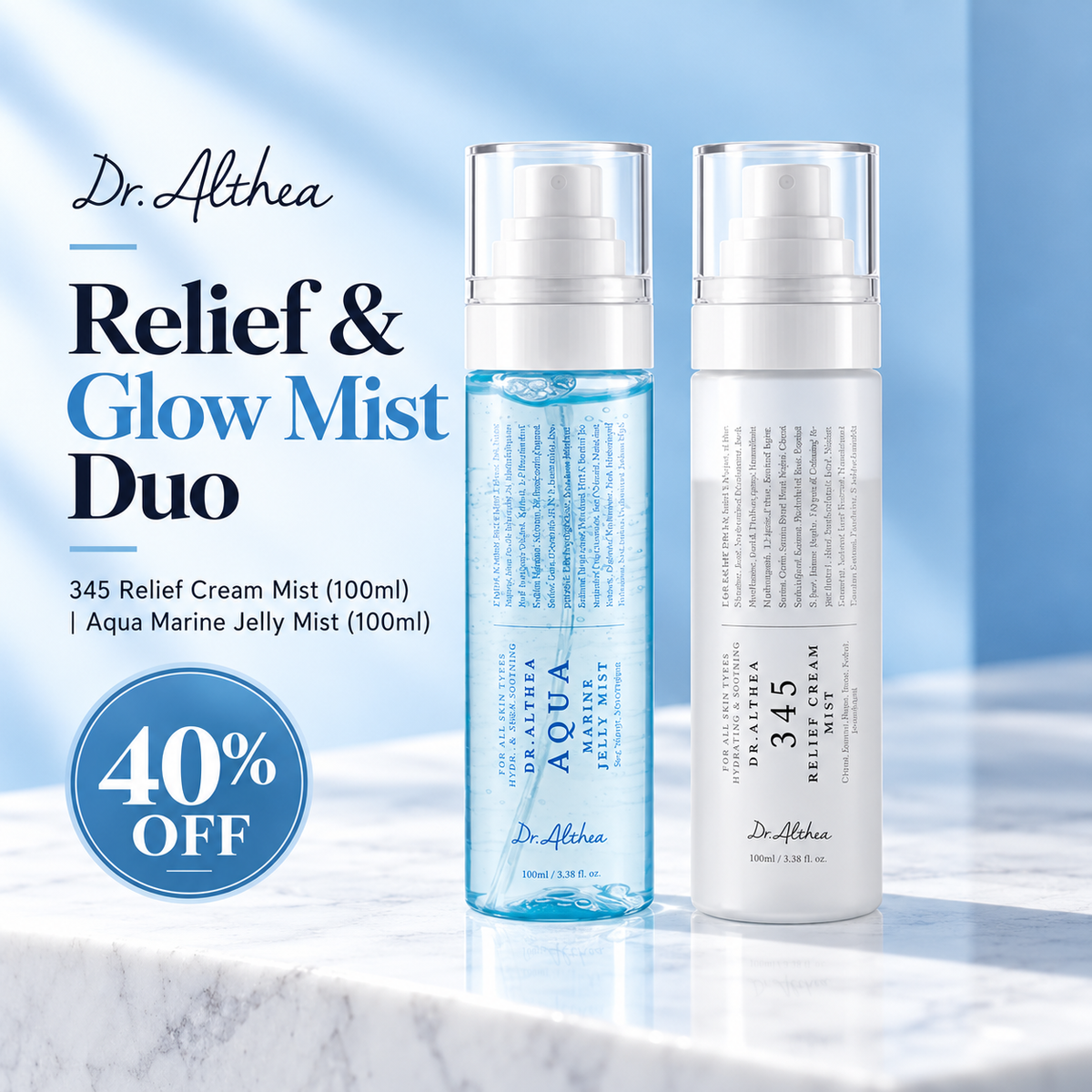 Relief & Glow Mist Duo